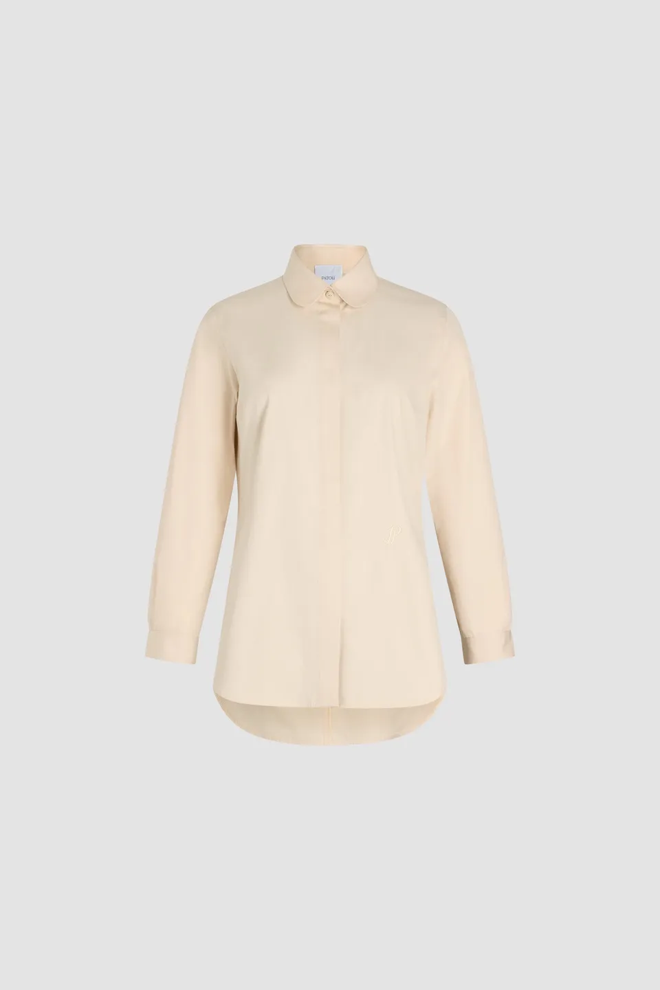 Patou BL039 chemise coton bio beige Tapioca 34-44