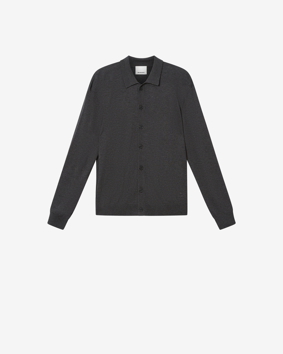Isabel Marant Joris CA0194 cardigan anthracite maille