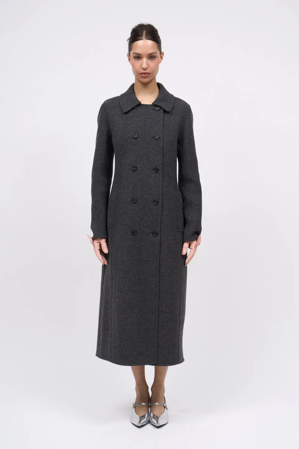 Paul & Joe Trieste Long manteau double face manteau midi