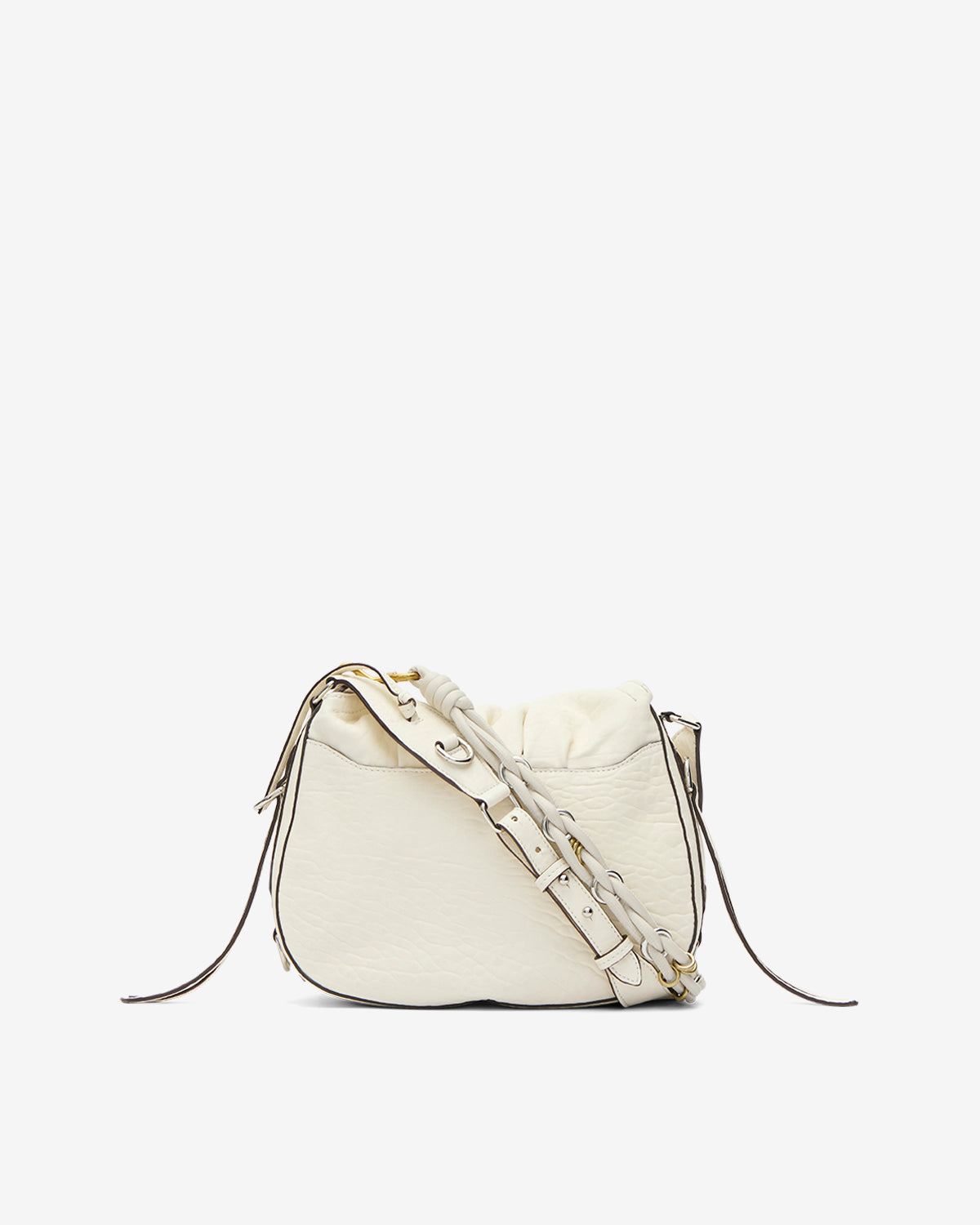 Isabel Marant Sacs Bolton sac beige cuir grainé