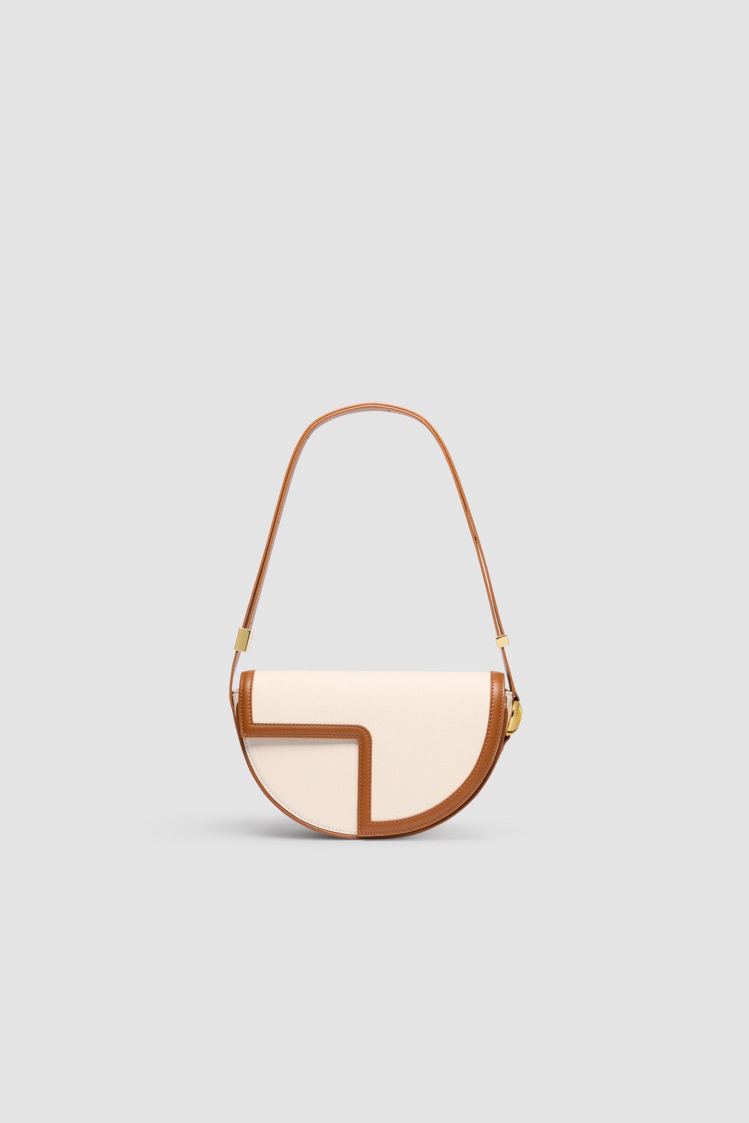 Patou Le Patou P25BA0235500811C sac cuir toile caramel