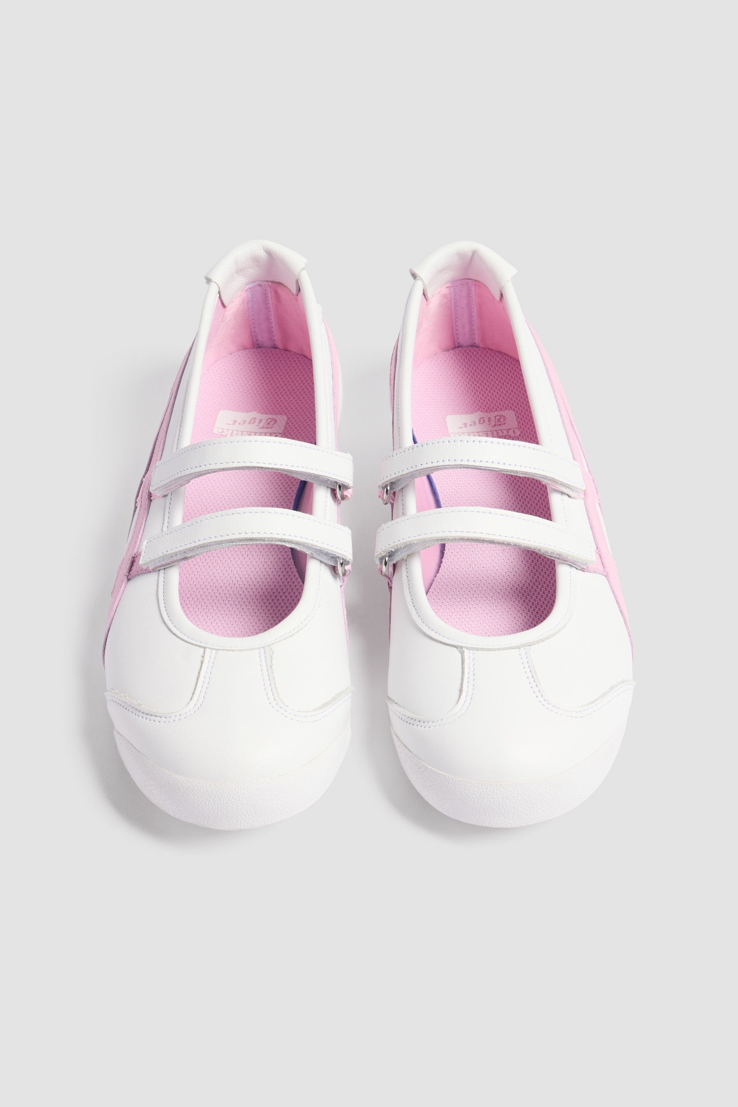 Patou x Onitsuka FO014 ballerines cuir blanc