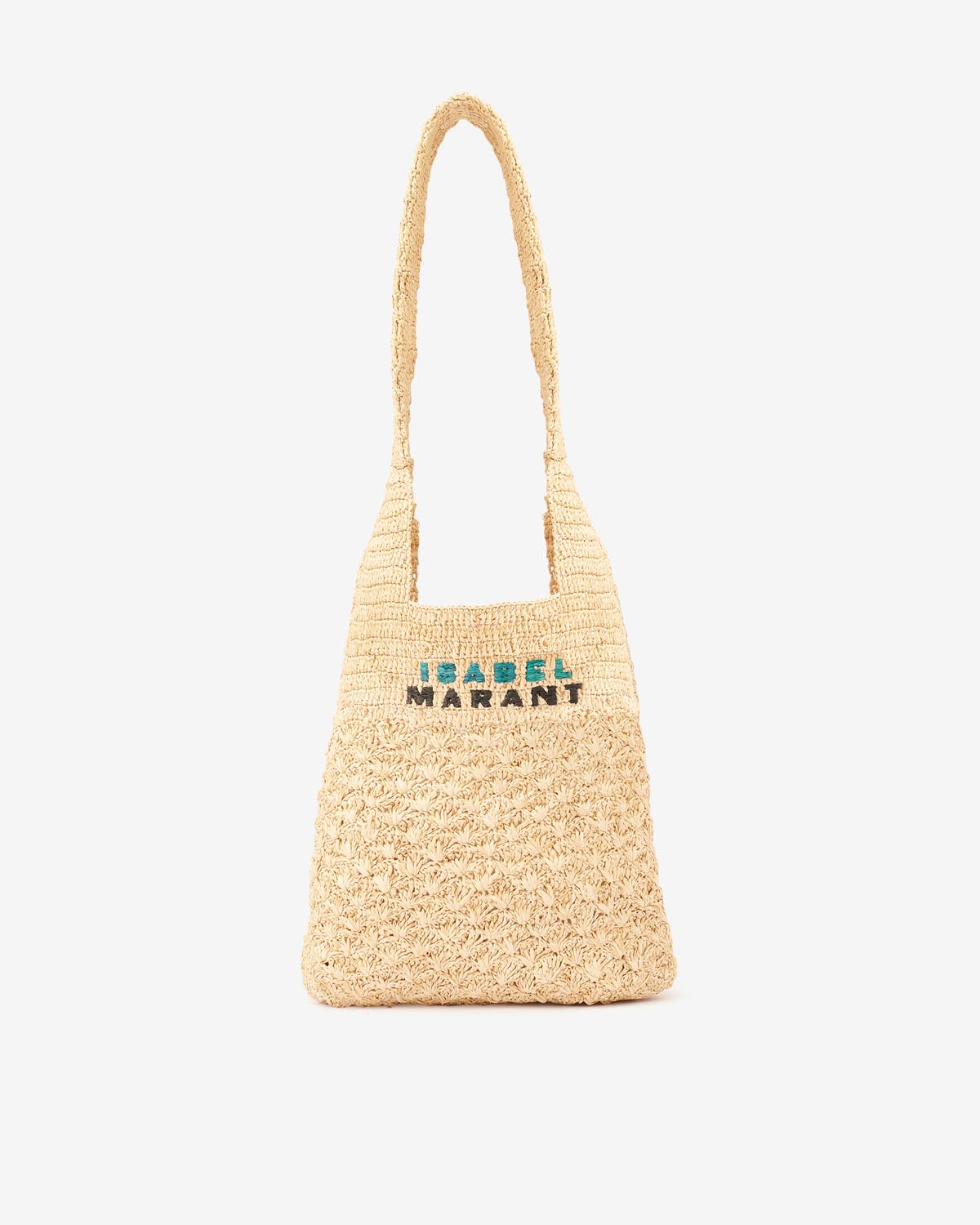 Isabel Marant Praia Small sac raphia naturel 29x31 cm