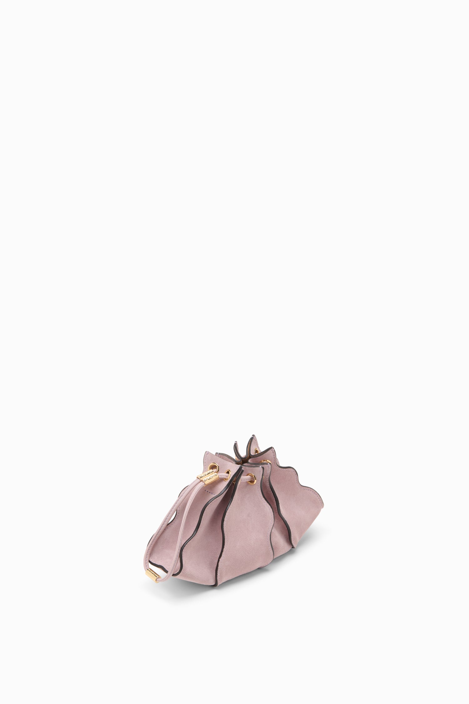 Ulla Johnson Adria petit sac bandoulière lilas suède