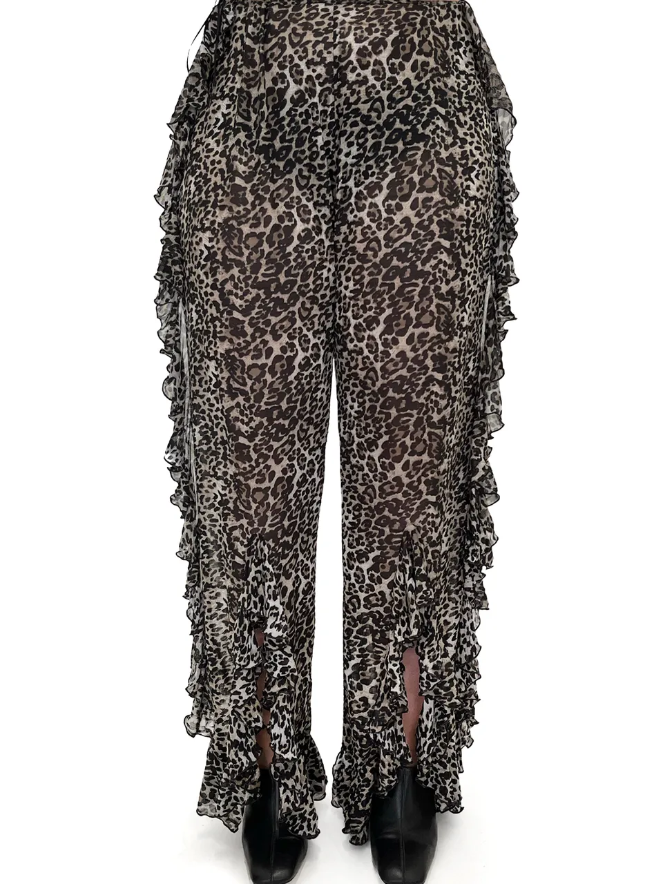 Ester Manas Feline Pantalon léopard XS/S fluide