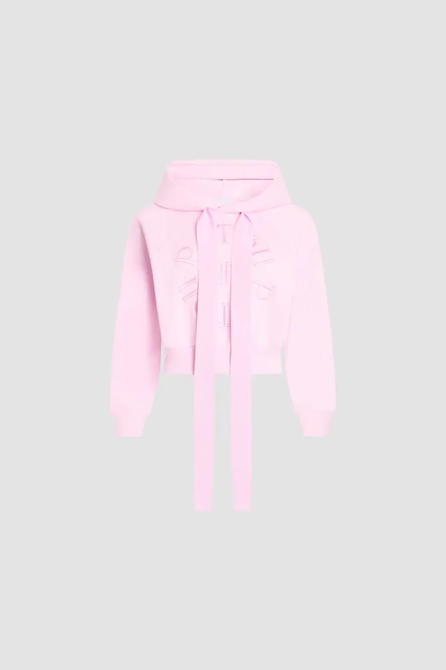 Patou JE069 hoodie court rose candy coton