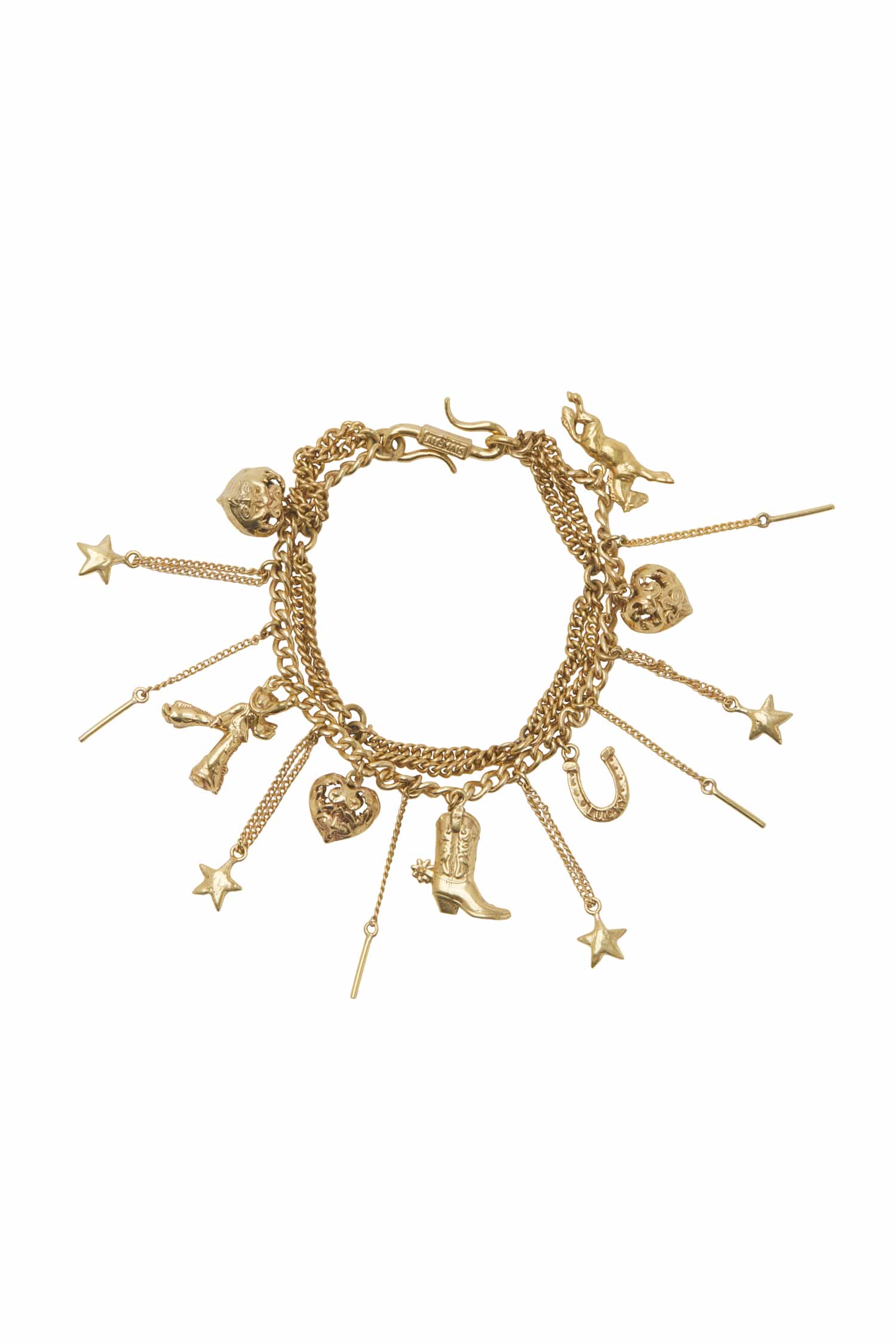 Alemaïs Django Charm Bracelet breloques laiton
