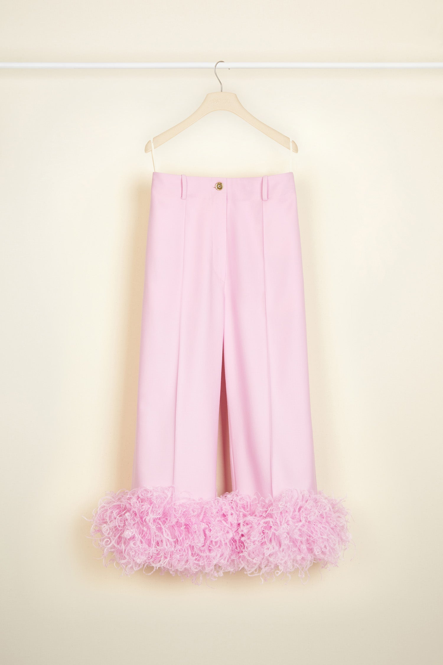 Patou TR011 pantalon laine lavande 34