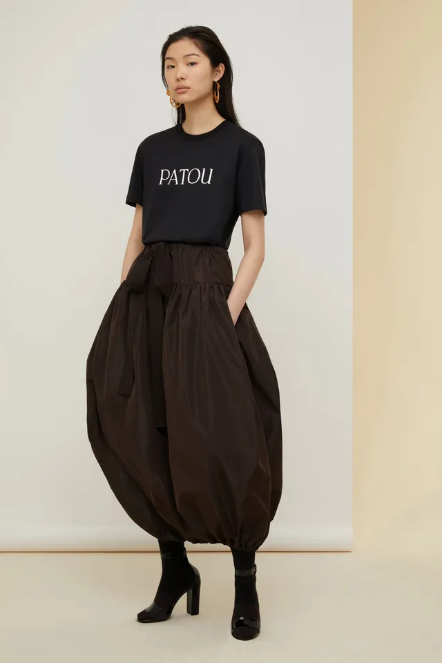 Patou Skirts SK023 jupe boule faille recyclée havana