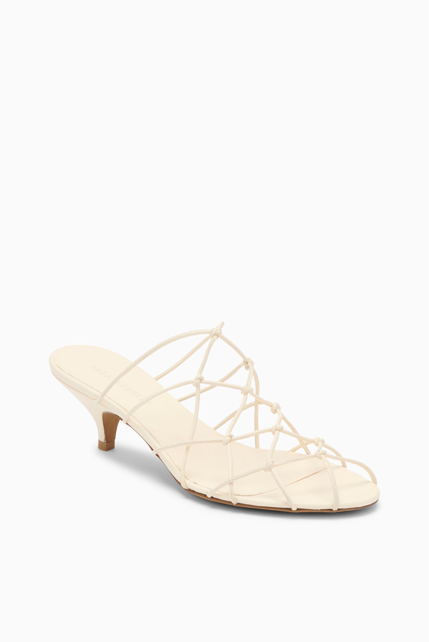 Ulla Johnson Colette PF261003 sandale talon Pearl
