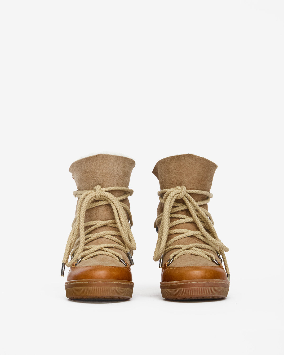 Isabel Marant Nowles bottines après-ski camel 4 cm