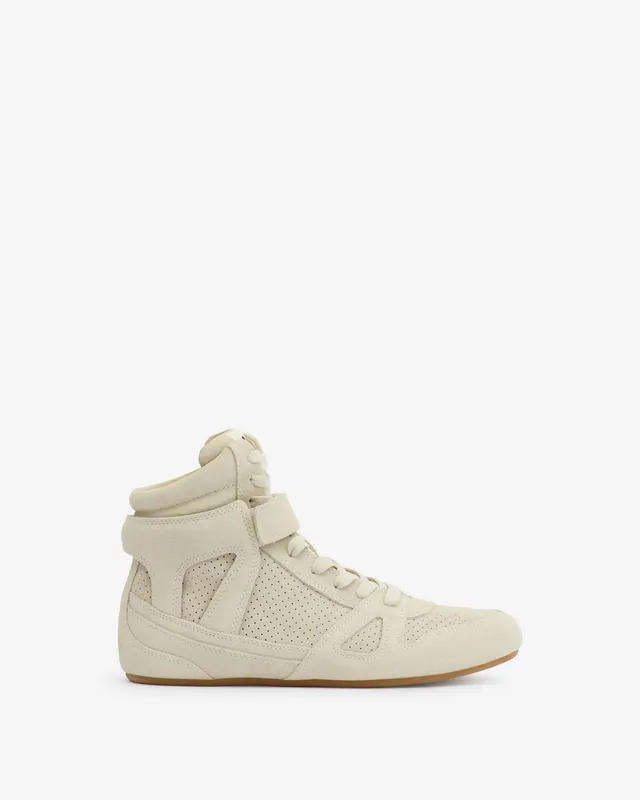 Isabel Marant Senny High baskets beige cuir suède
