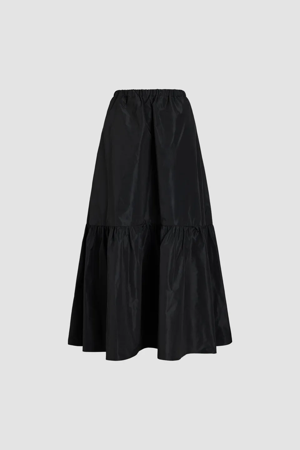 Patou Skirts SK073 jupe longue noire faille recyclée 38