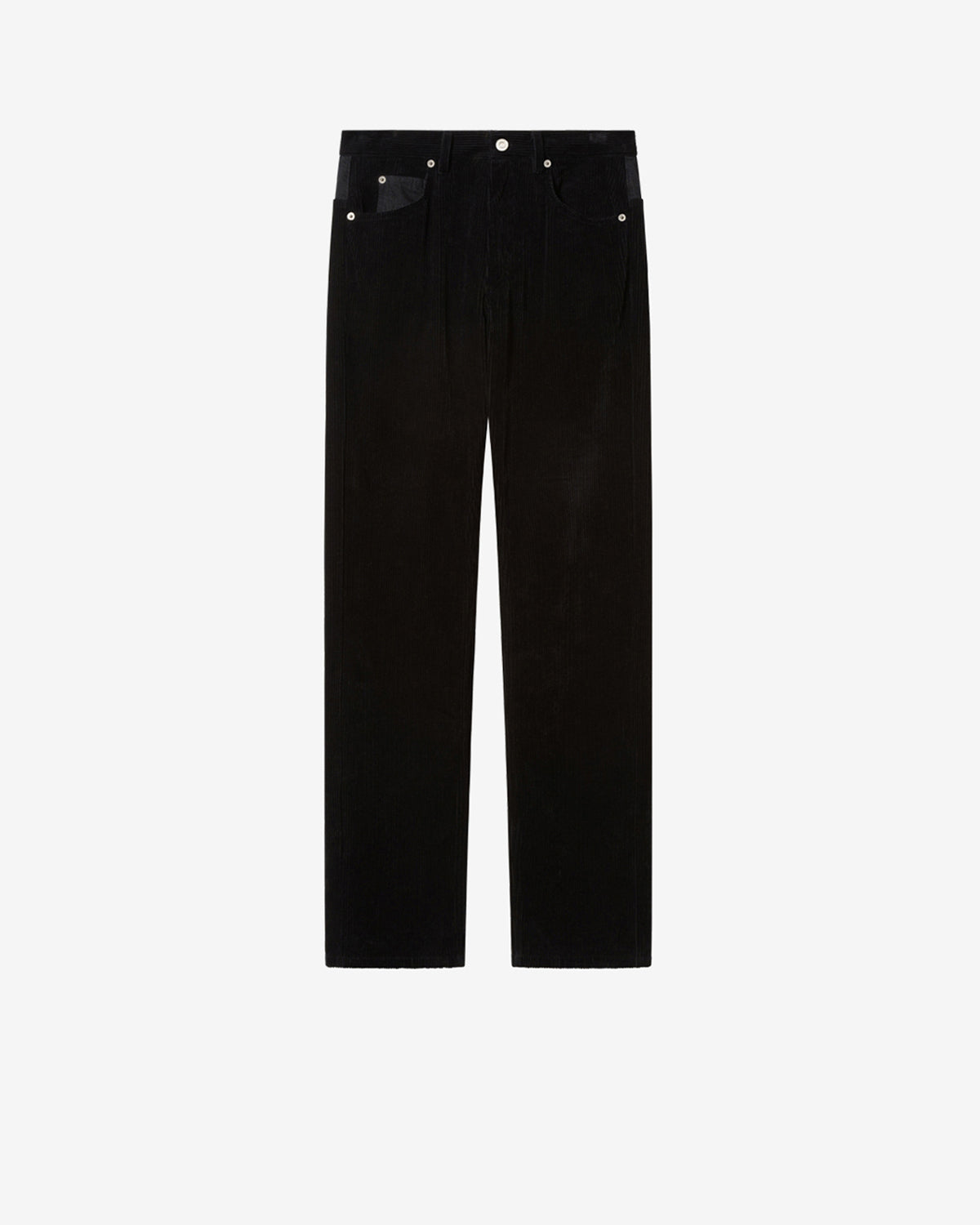Isabel Marant Jude jean velours noir droit