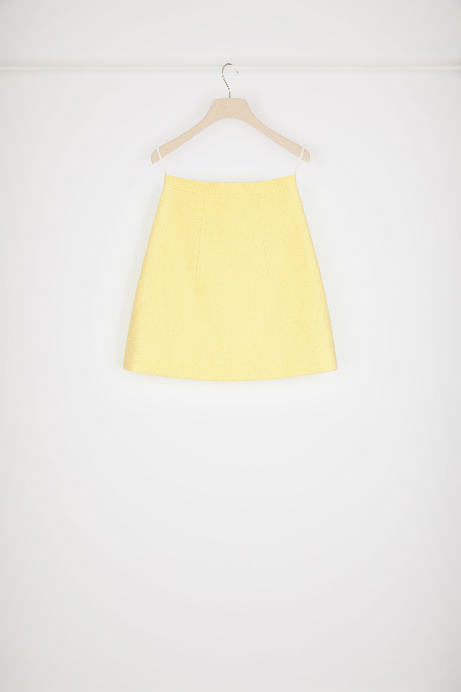 Patou P23SK0360134213M jupe mimosa tweed coton