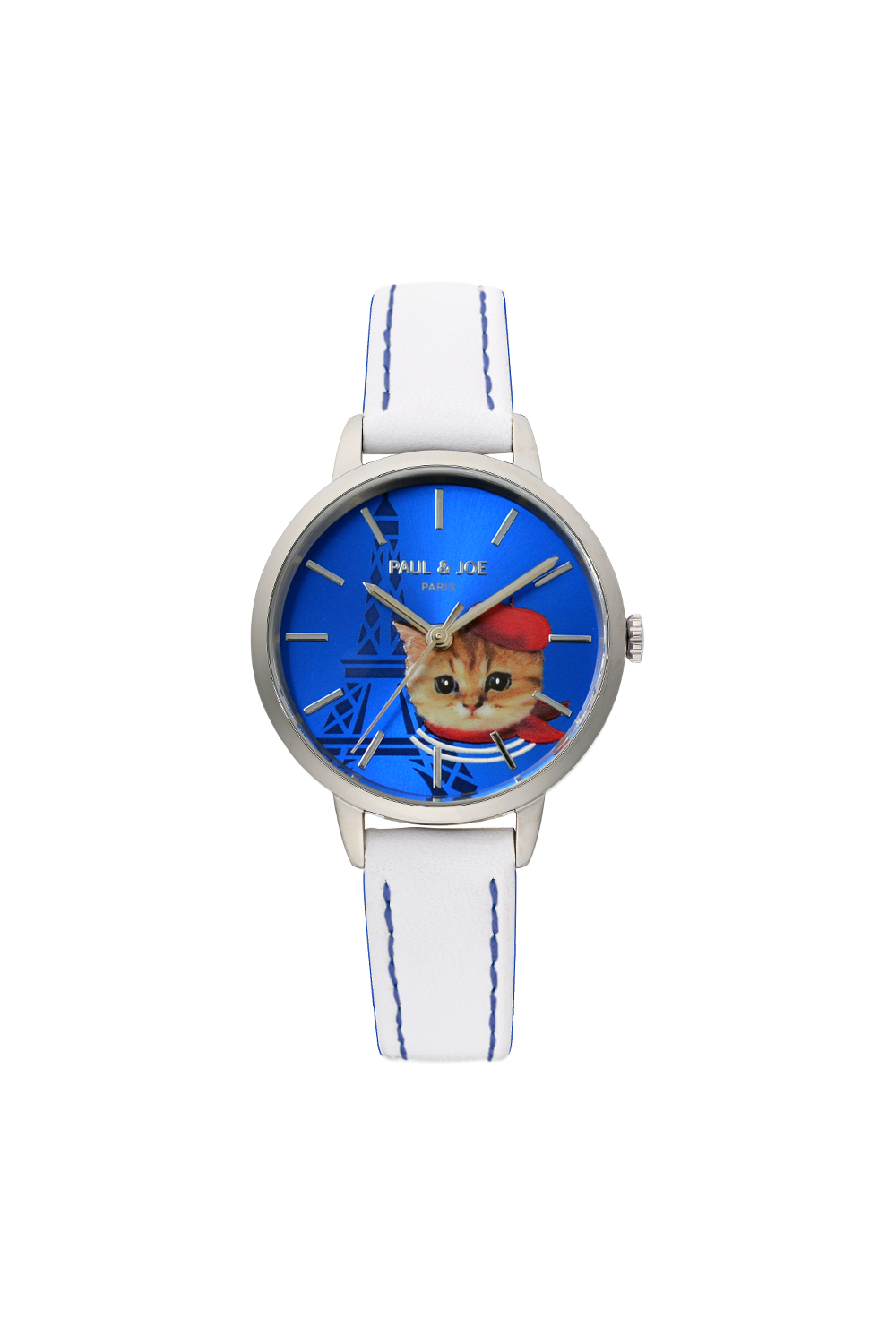 Paul & Joe montre Nounette in Paris bracelet blanc