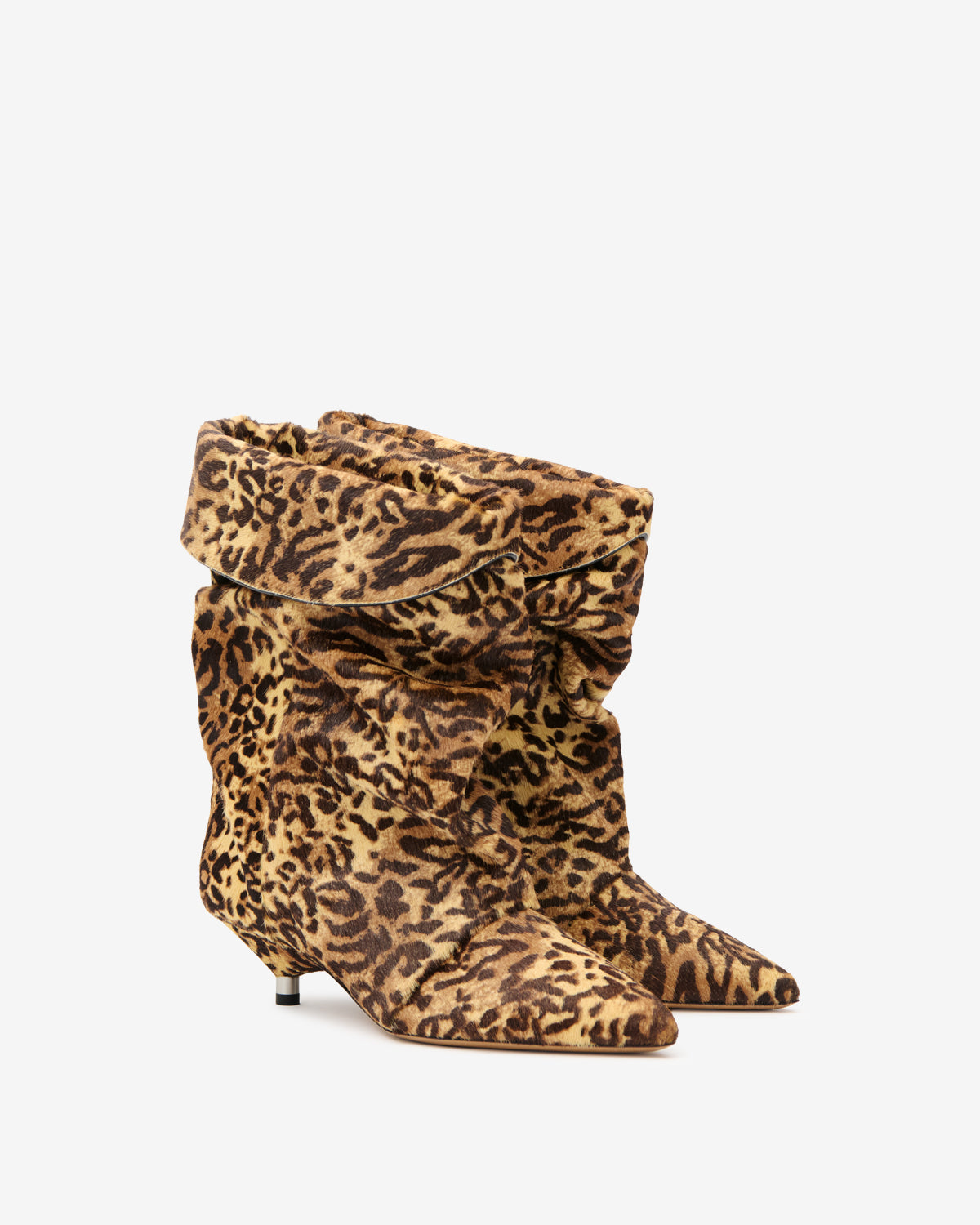 Isabel Marant Edrik bottines léopard fauve talon 4,5 cm