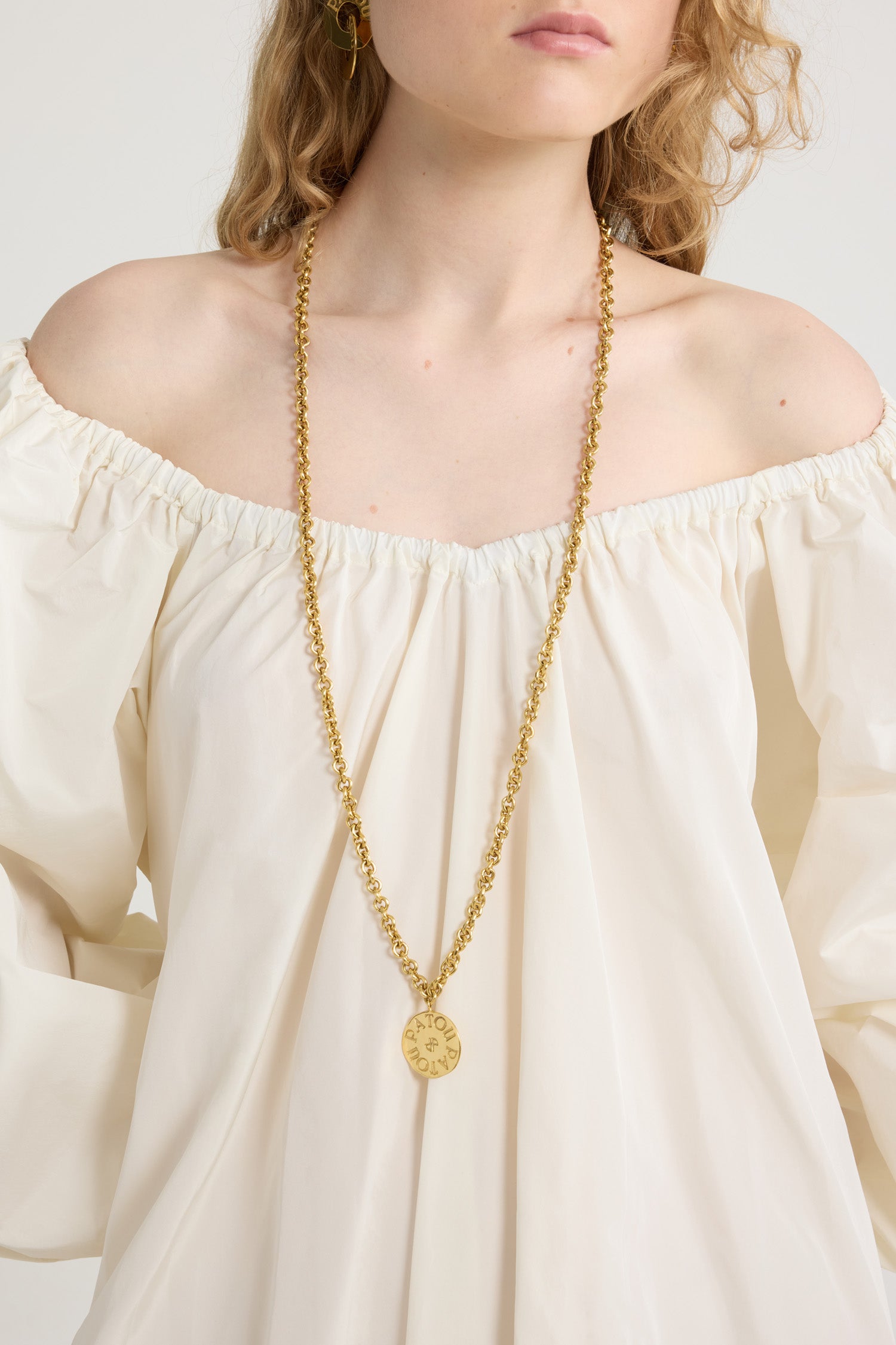 Patou Jewellery P23JW0971002299G collier doré TU