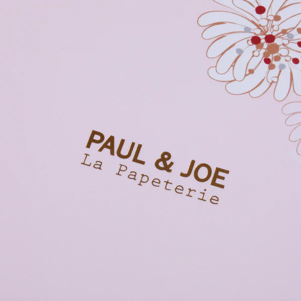 Paul & Joe Papeterie Carnet A5 chrysanthème rose ligné