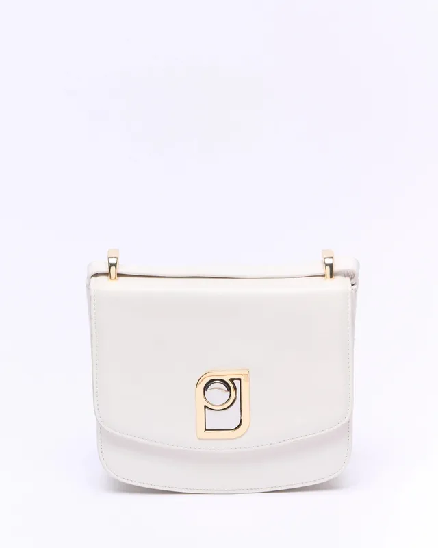 Paul & Joe Jeanne petit sac carré cuir blanc bandoulière