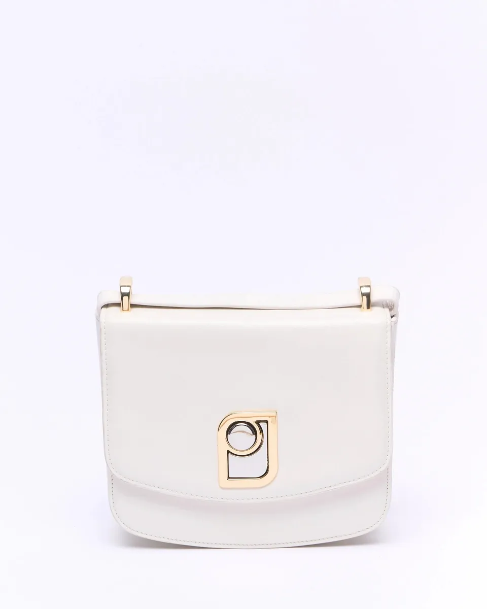 Paul & Joe Jeanne petit sac carré cuir blanc bandoulière