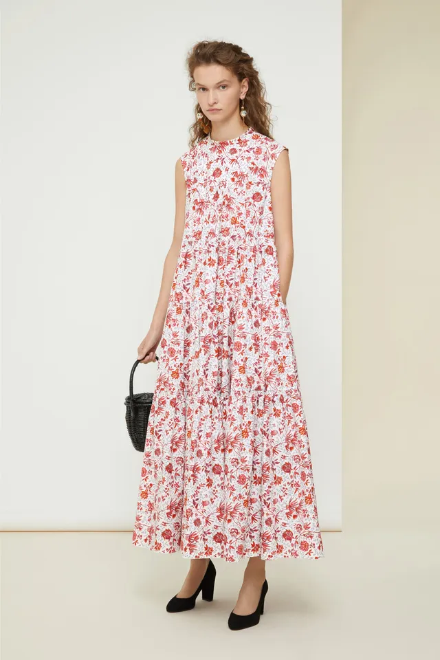 Patou DR066 robe maxi coton bio Indienne
