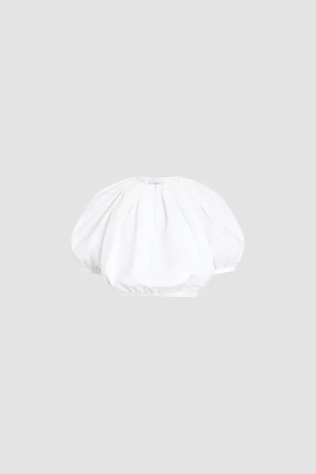 Patou Bubble E26TO177 top coton bio blanc