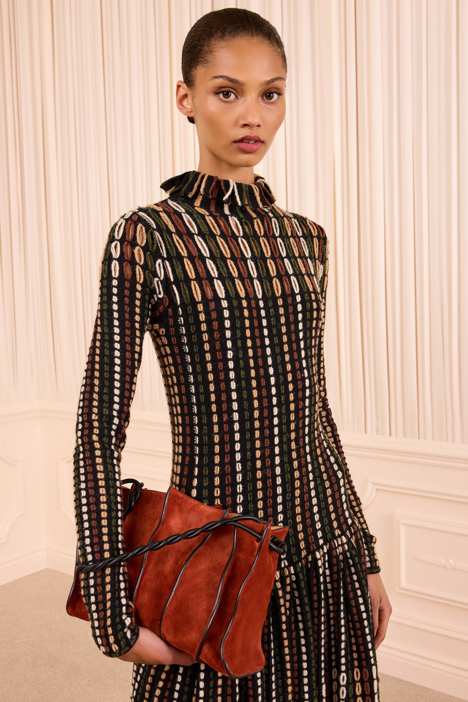 Ulla Johnson Adria sac bandoulière rouille suède