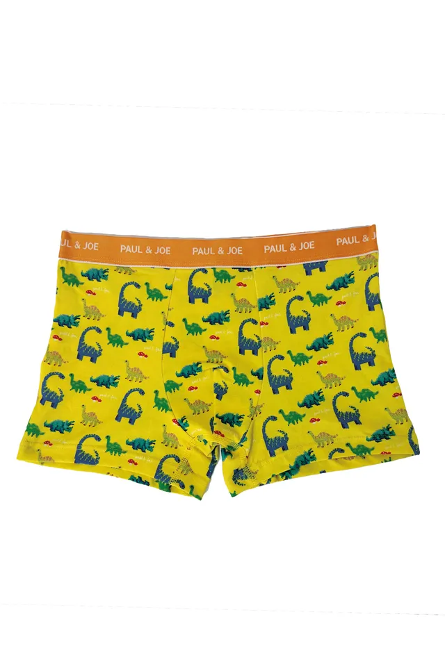 Paul & Joe Boxer dinosaure coton jaune