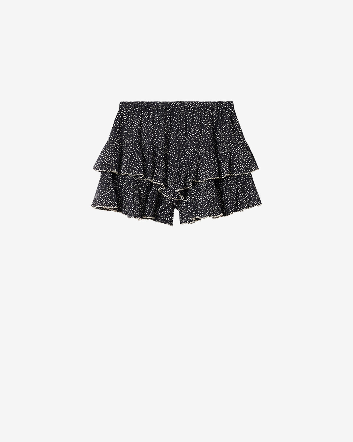 Isabel Marant Jocadia SH0021FG short pois noir écru