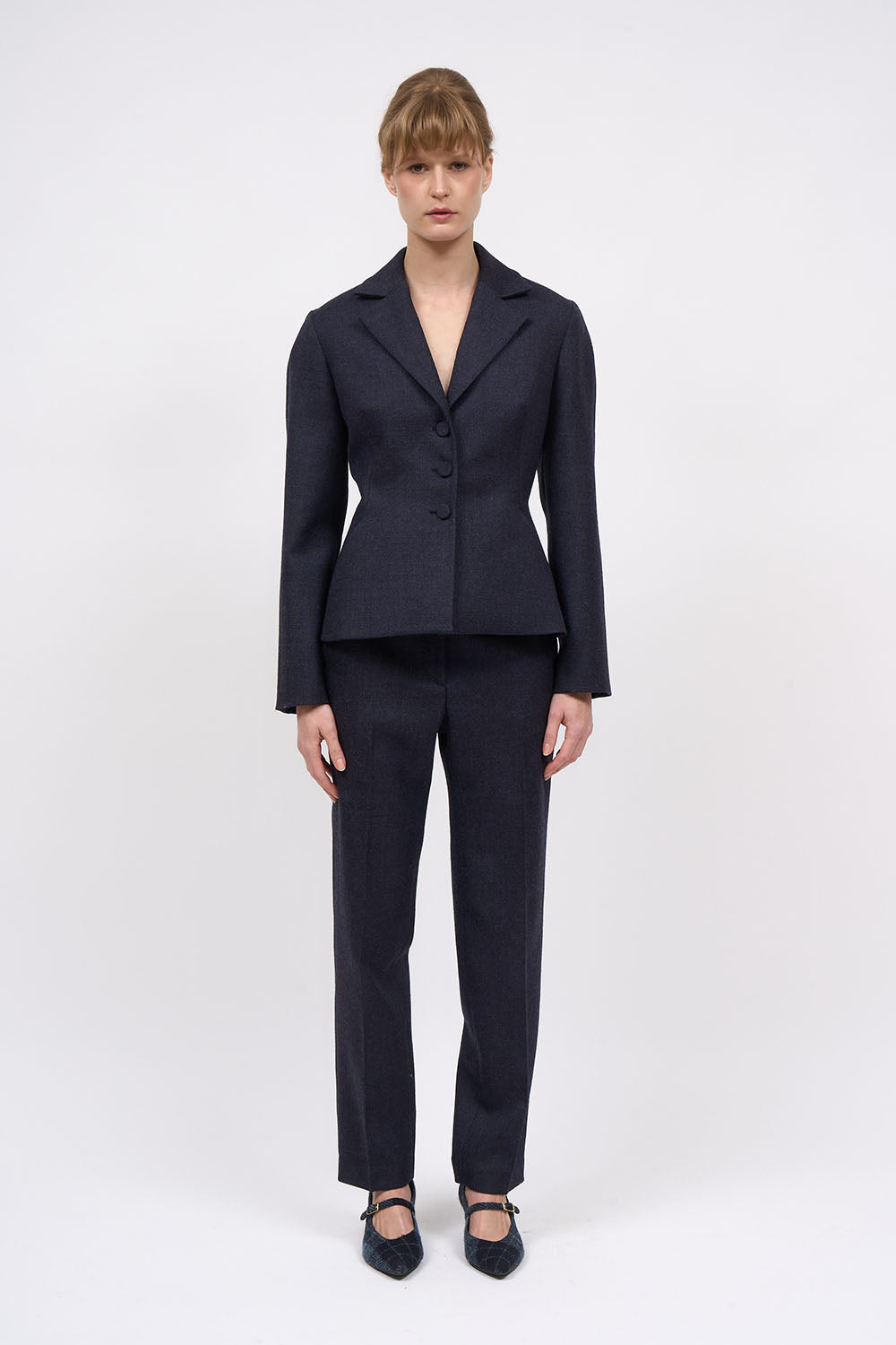 Paul & Joe Tailoring Anetha veste tailleur chamois laine
