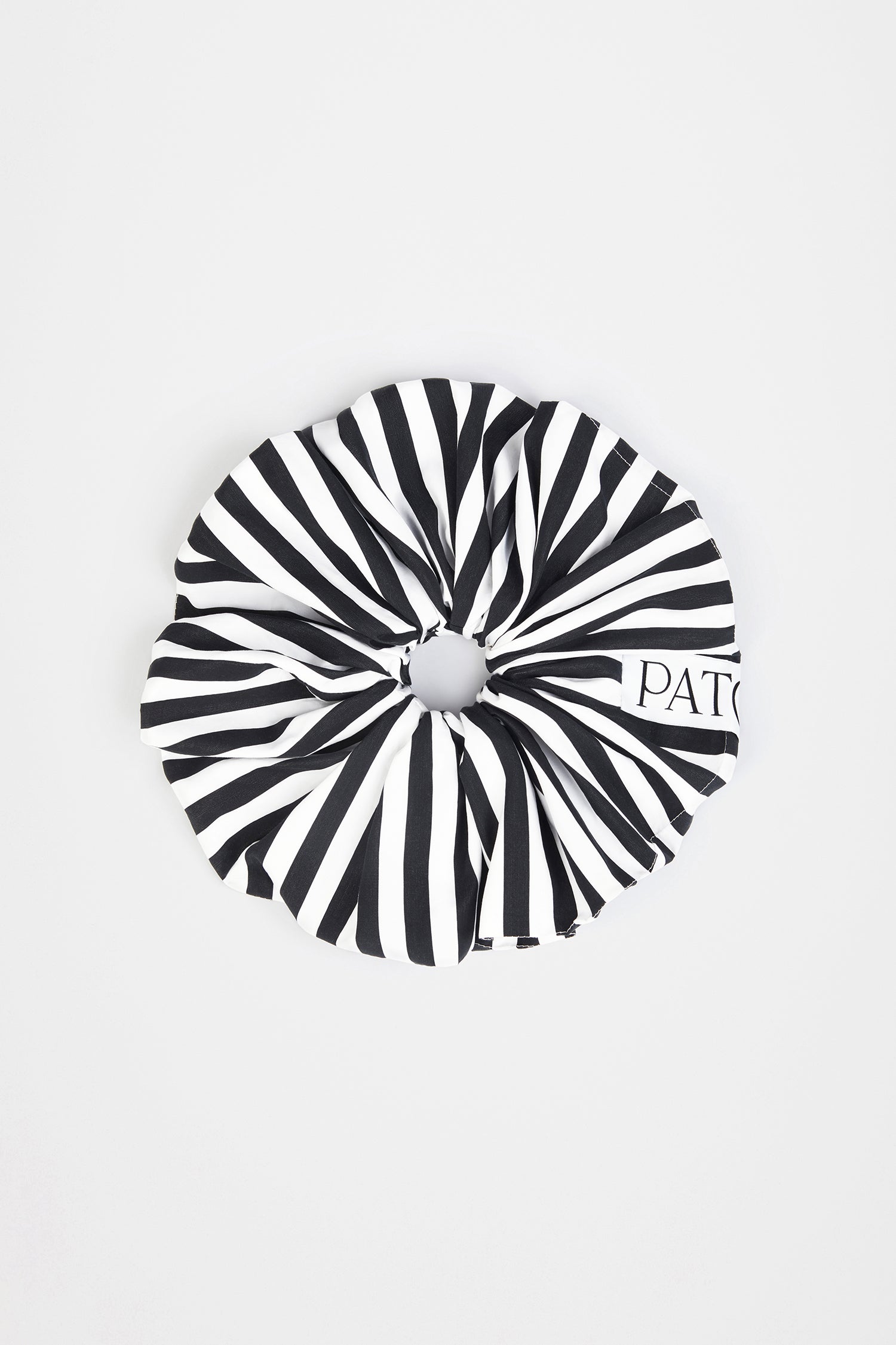 Patou AC059 chouchou coton rayé noir large TU