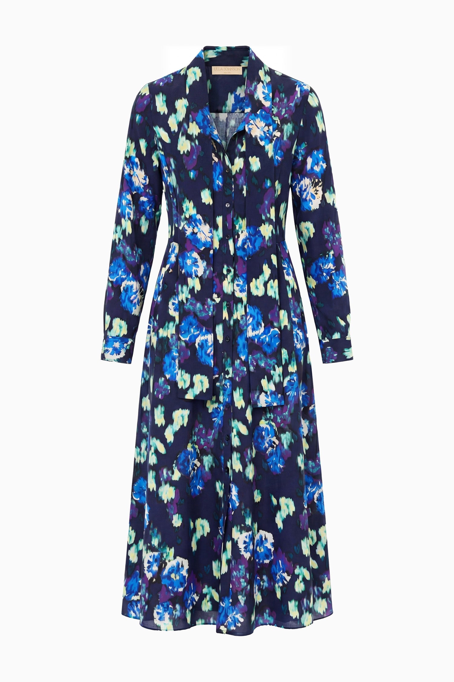 Ulla Johnson Evanthe PF260153 robe soie Evening Bloom