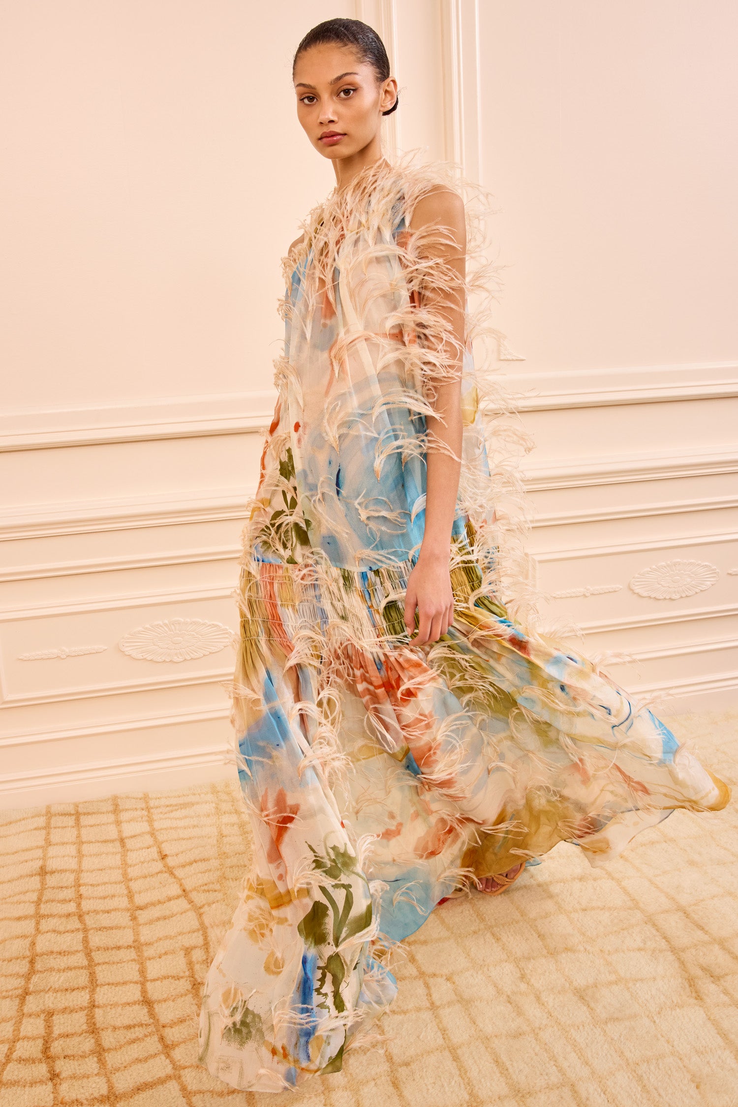 Ulla Johnson Gossamer robe longue Western Dream soie