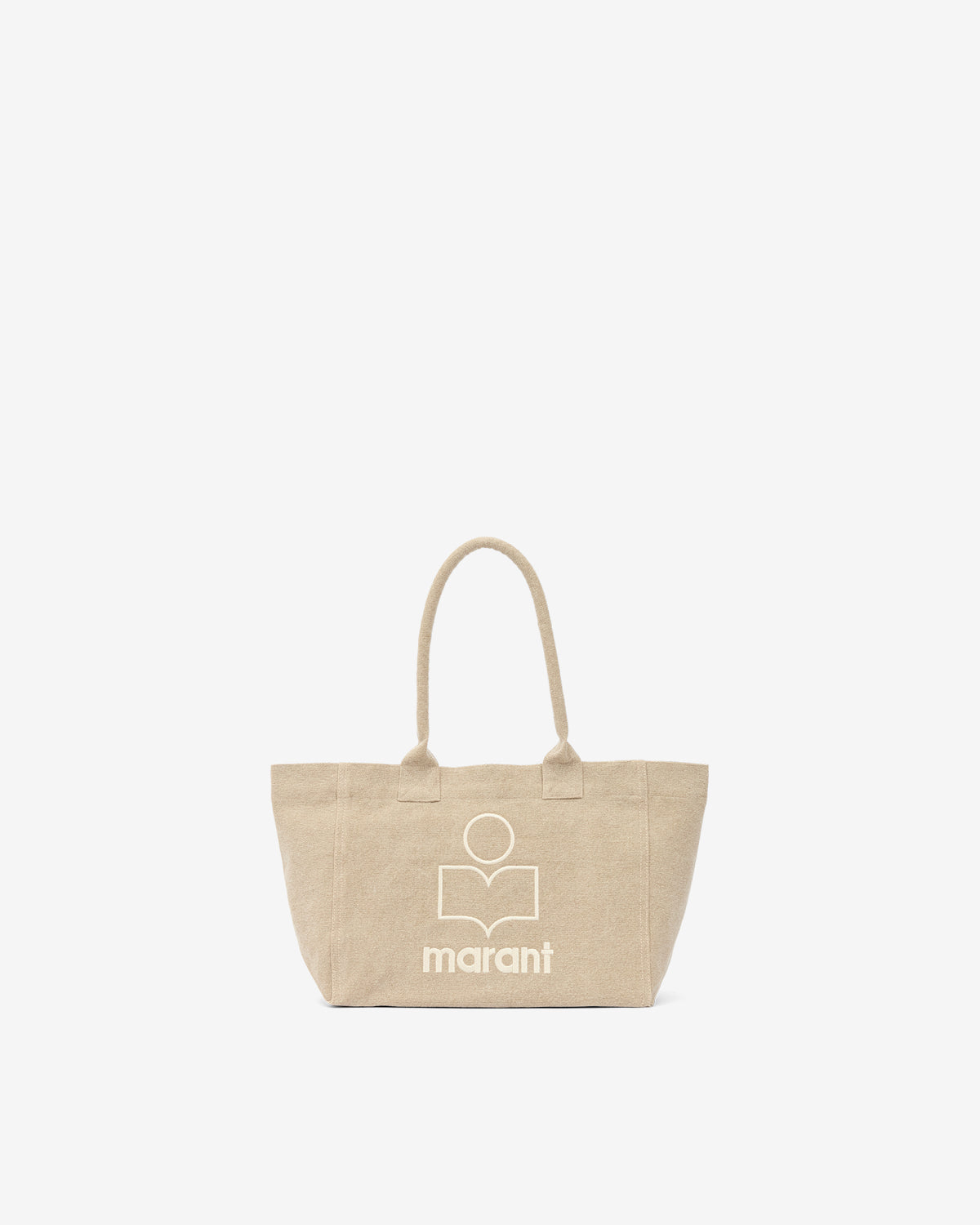 Isabel Marant Yenky Zipped cabas beige toile 34 cm