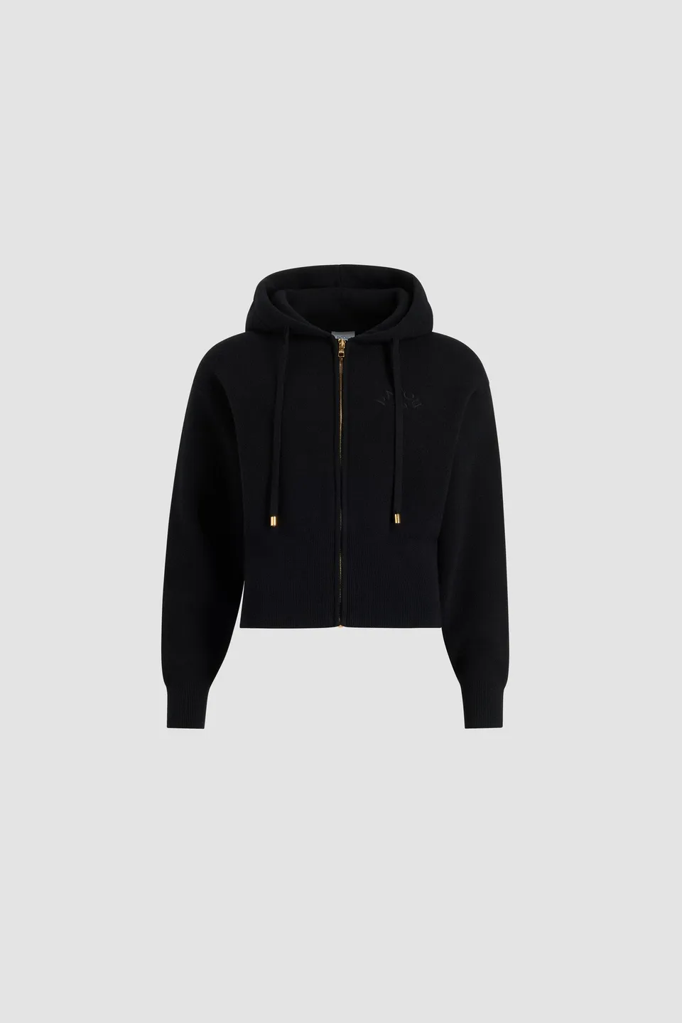 Patou KN295 hoodie laine cachemire noir taille M