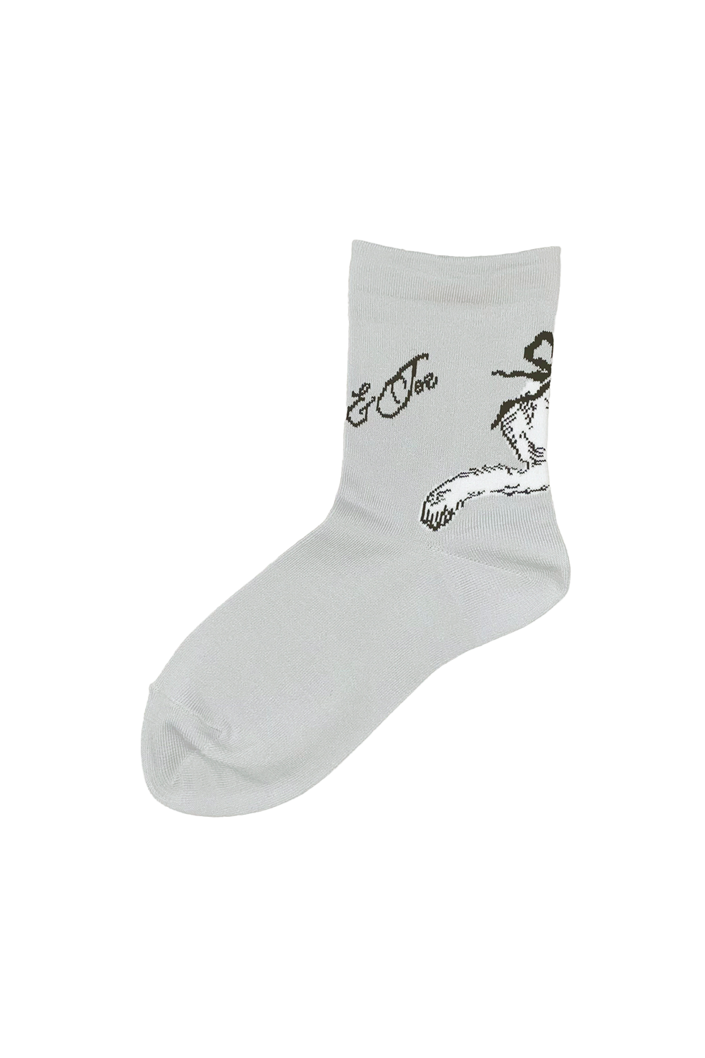 Paul & Joe Chaussettes grises Gipsy à ruban épaisses