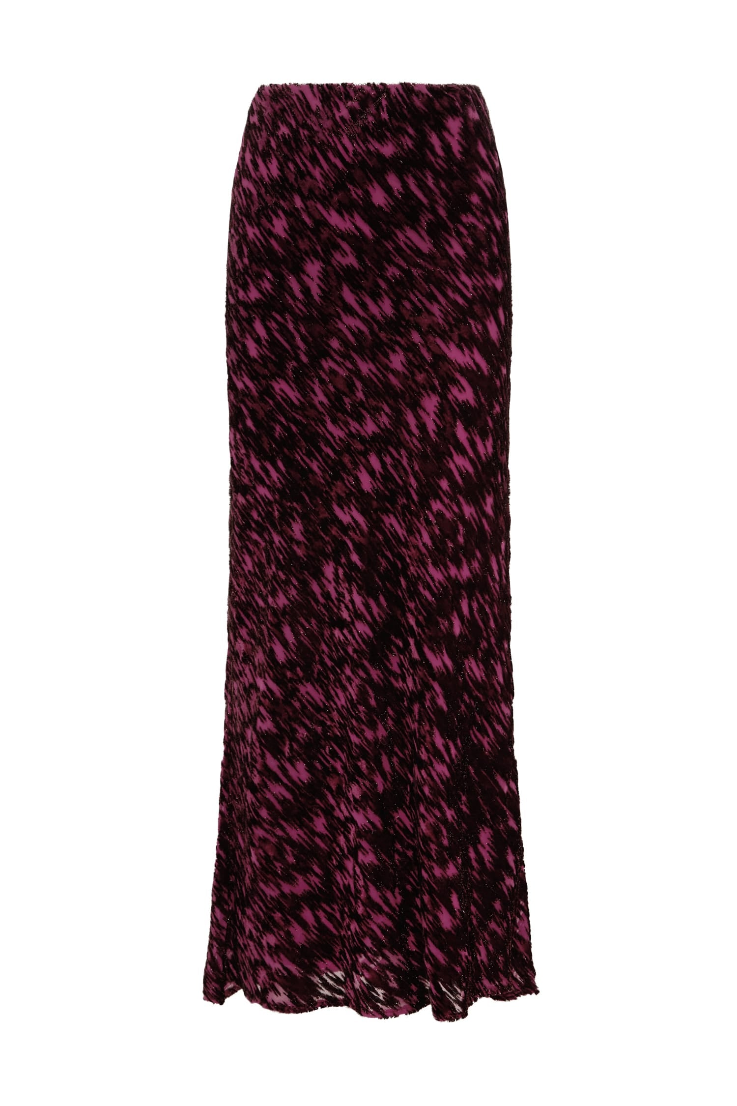 Alemaïs Jimi jupe maxi velours métallisé taille 6 UK