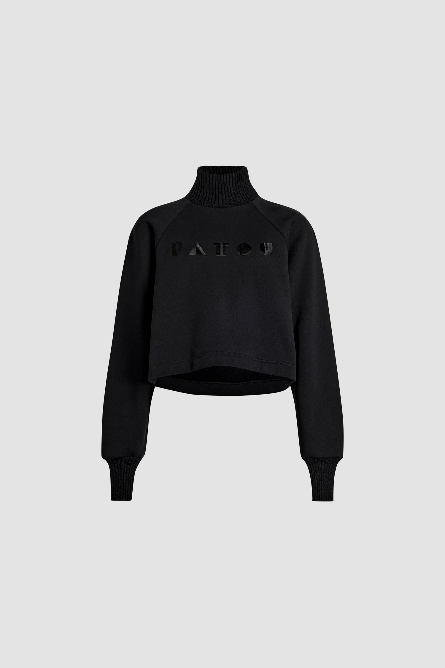 Patou Art Deco H24JE1269995999B sweat coton noir