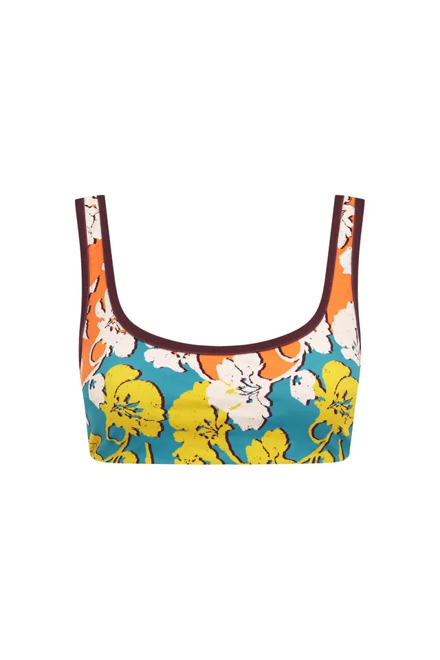 Alemäis Splice haut bikini scoop recyclé taille M