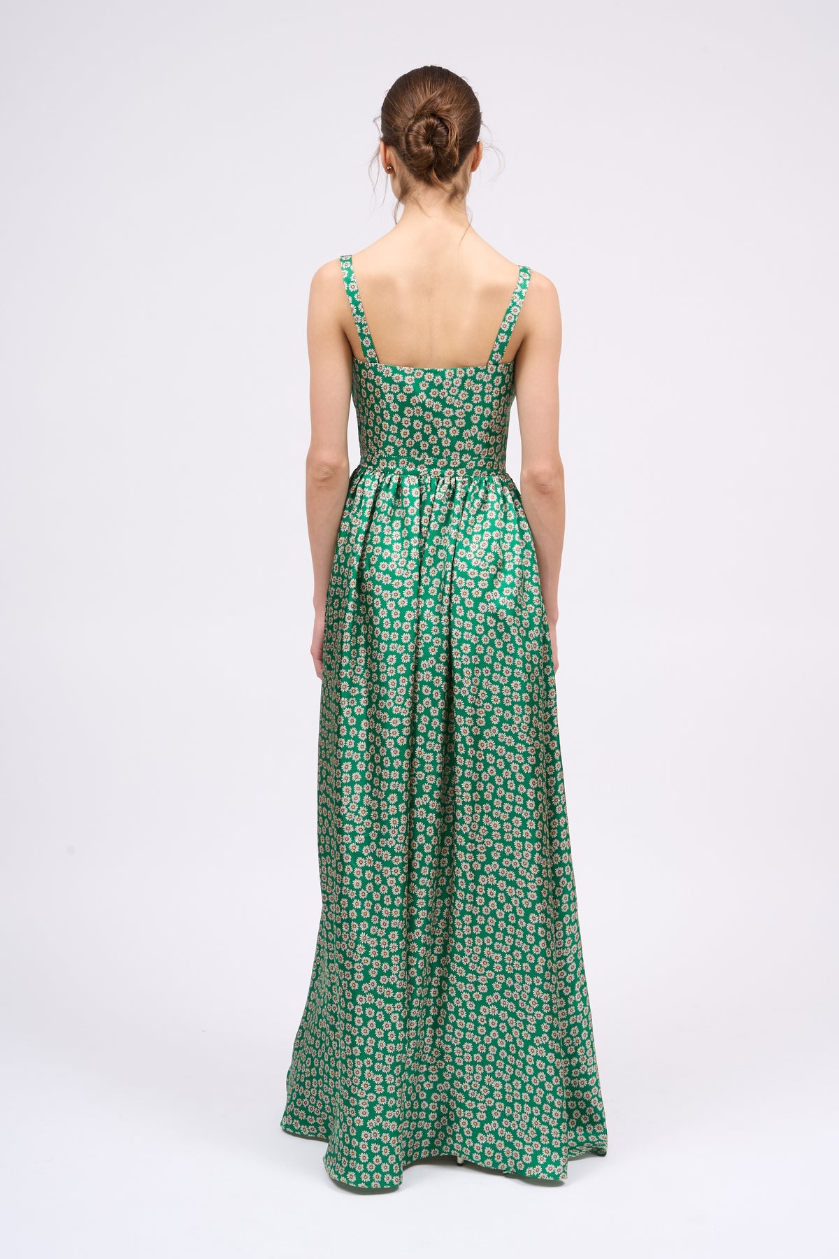 Paul & Joe Gillian robe longue soie marguerite
