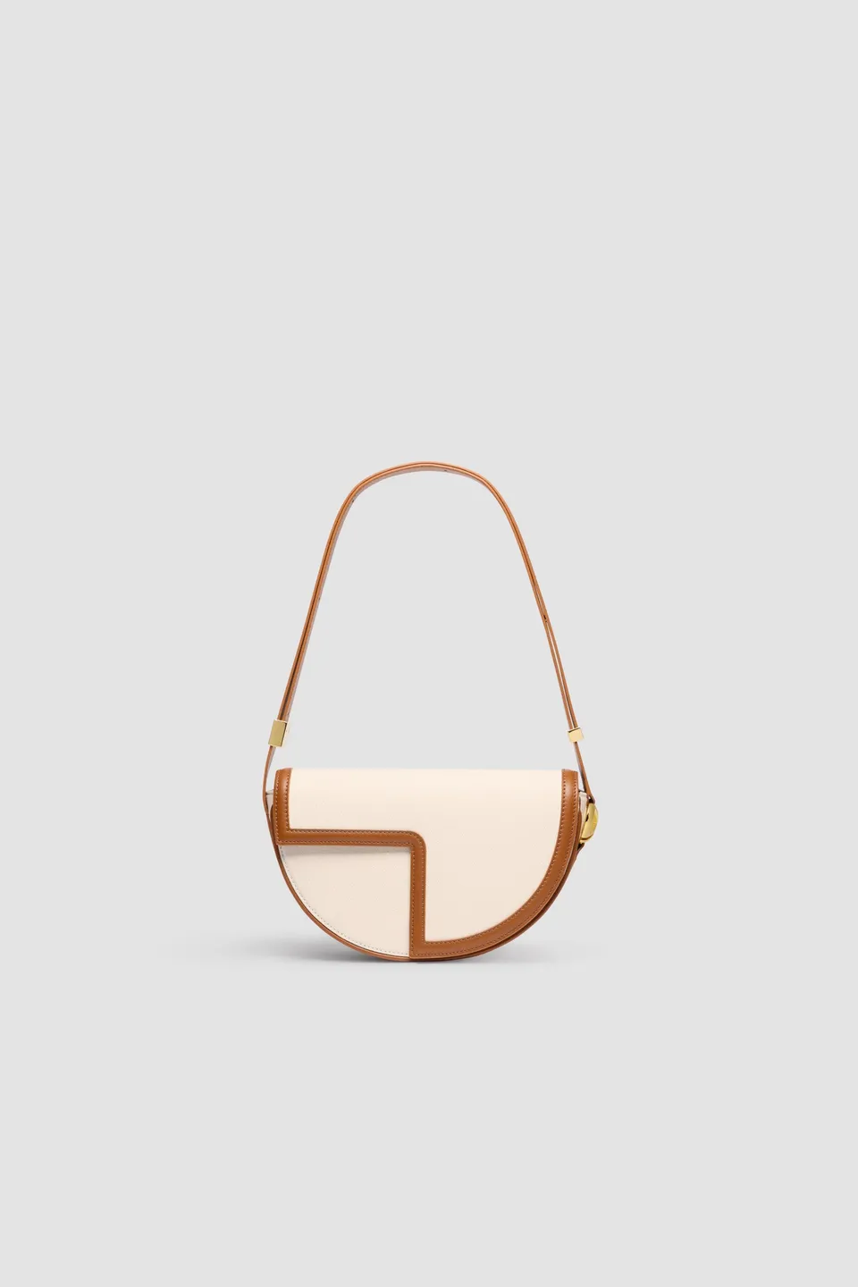 Patou Le Patou P25BA0235500811C sac cuir toile caramel