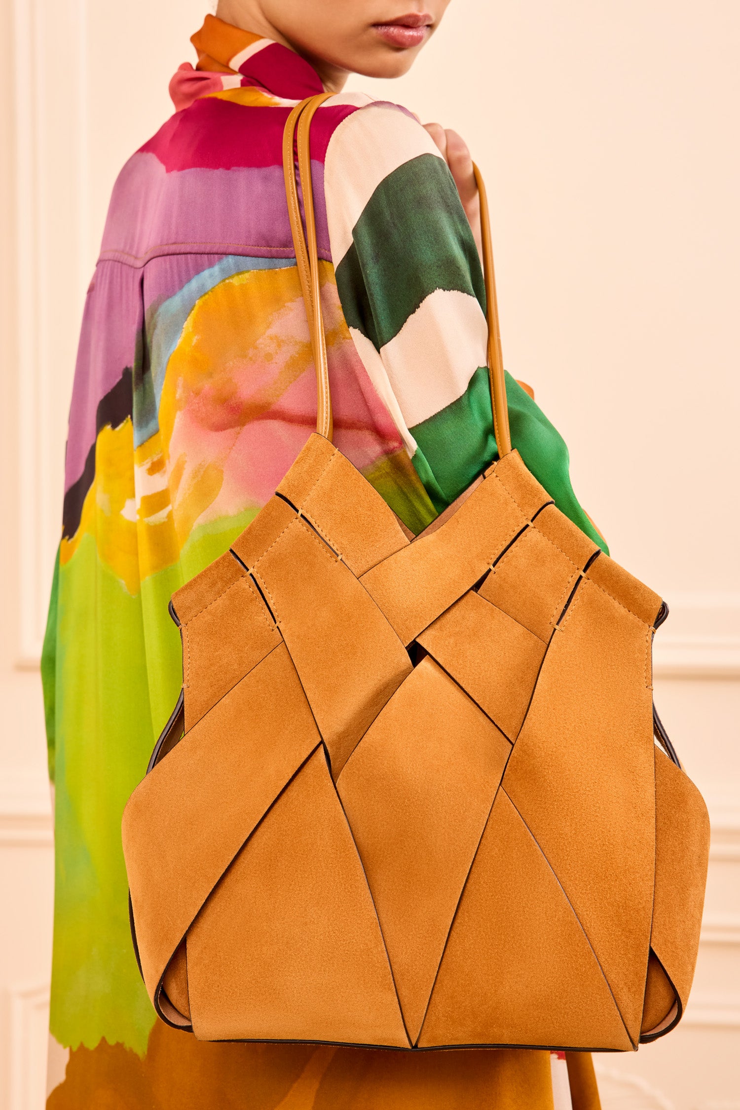 Ulla Johnson Charlotte sac épaule canyon suède