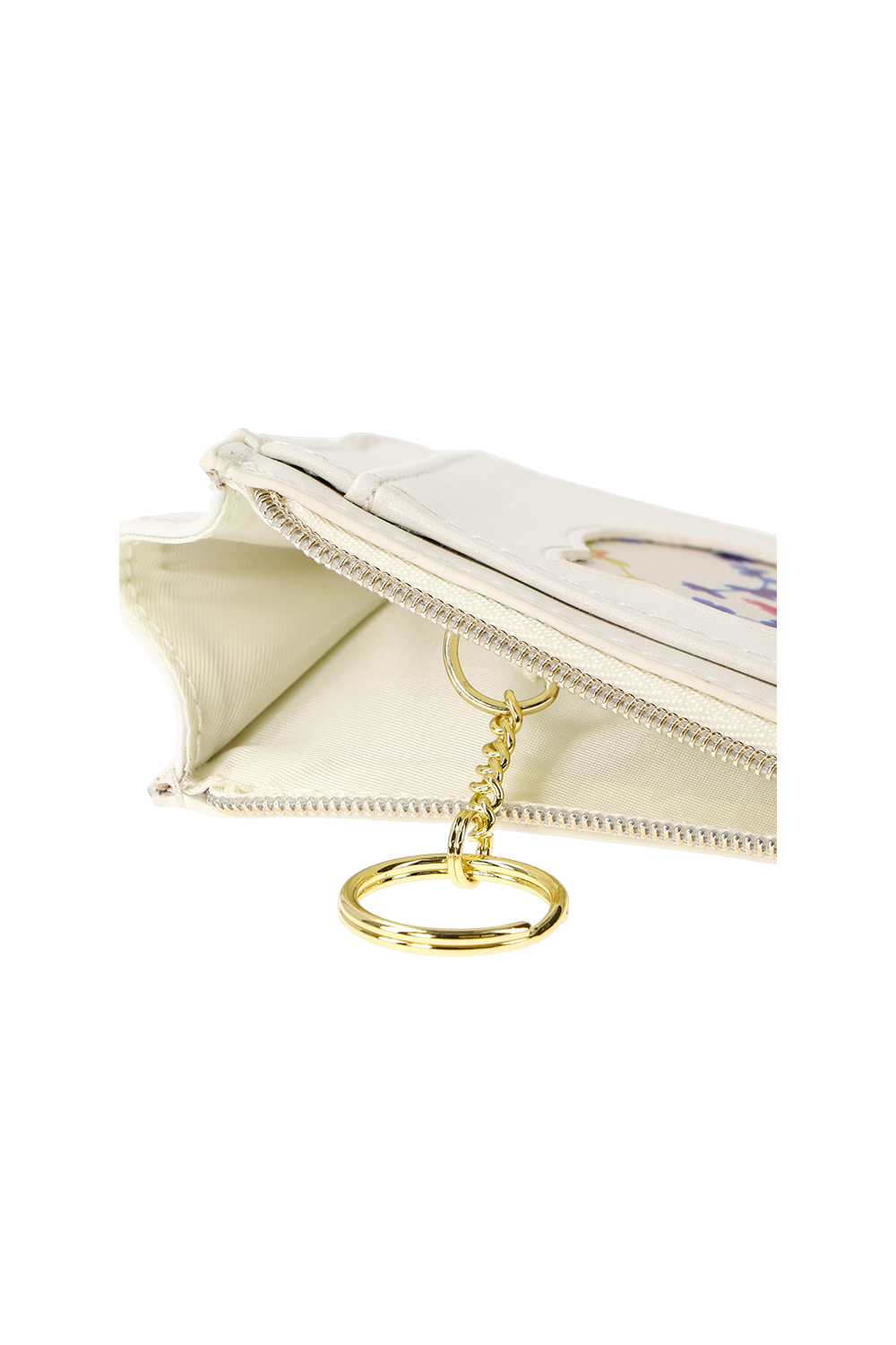 Paul & Joe porte-cartes fleurs multicolores imitation cuir TU