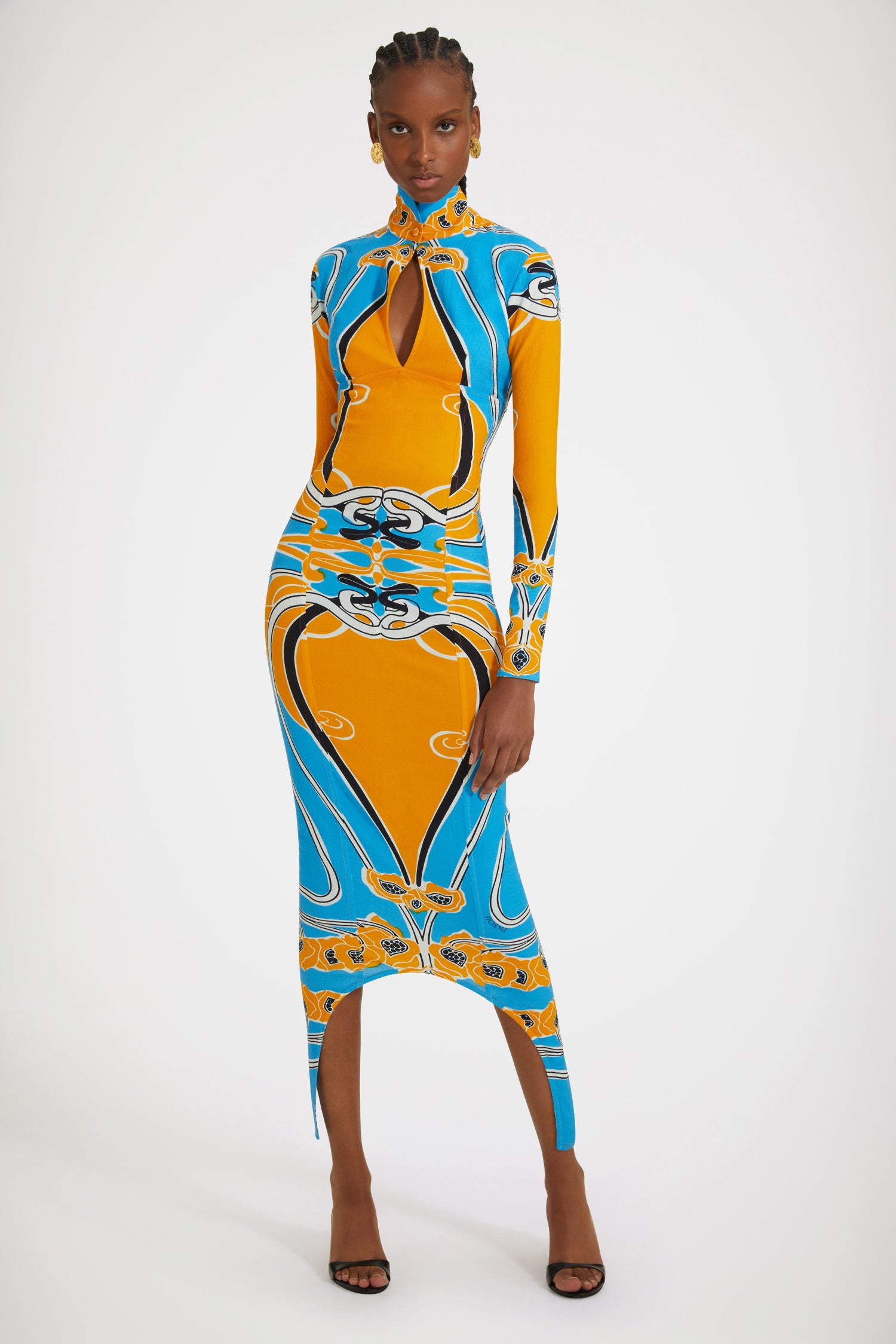 Patou Dresses robe midi seersucker bio Tapisserie 38