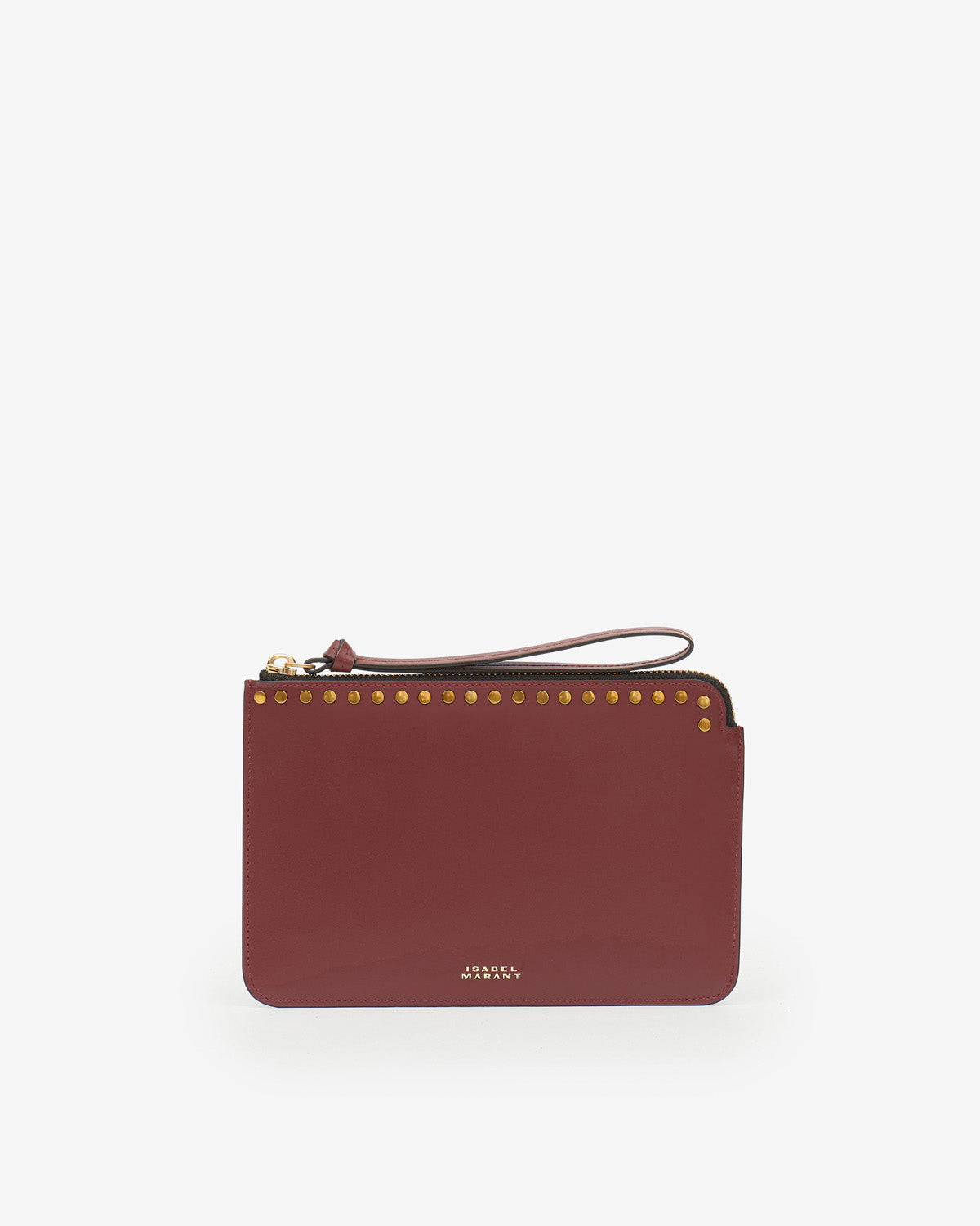 Isabel Marant Oskan MP0062FA-B4C17M pochette bordeaux cuir