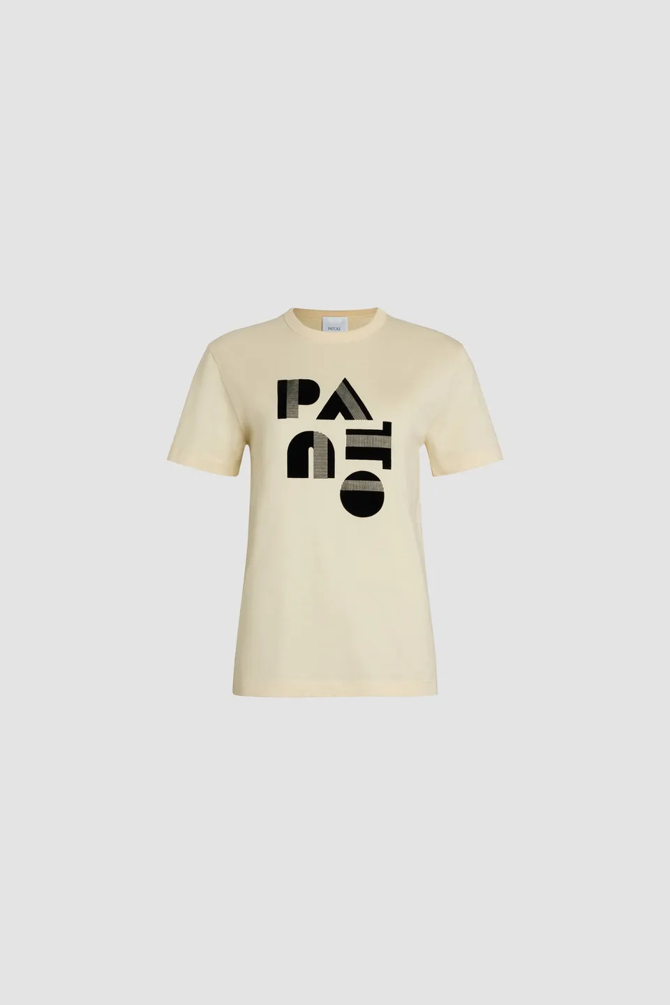 Patou JE119 t-shirt coton bio Angora col rond