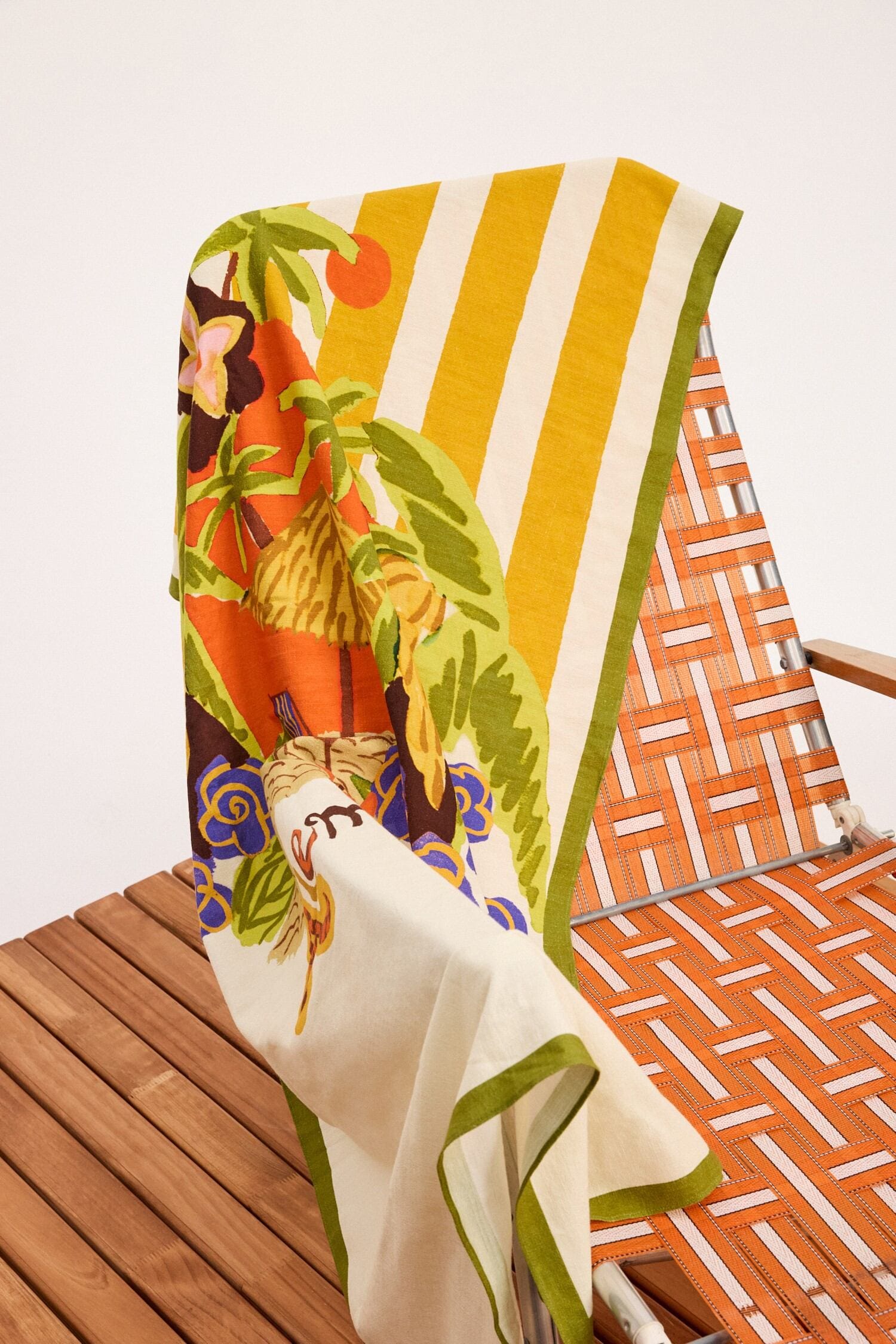 Alemäis Island Cove Textured Towel serviette coton taille unique