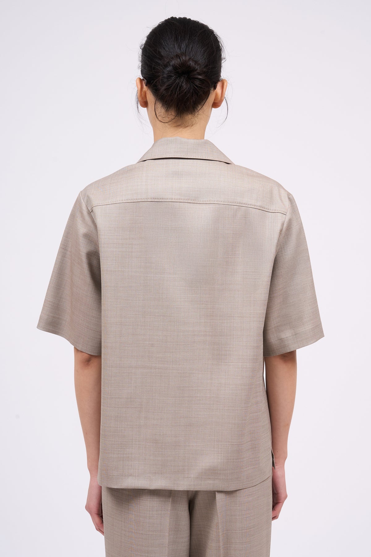 Paul & Joe Phoeby chemise large laine vierge manches courtes