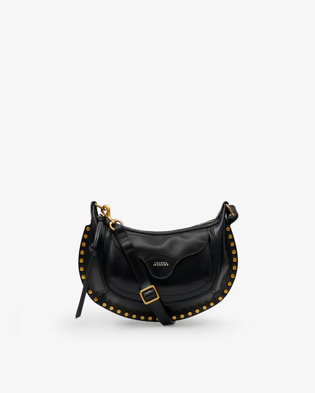 Isabel Marant Moon Pocket sac cuir noir 28,5 cm